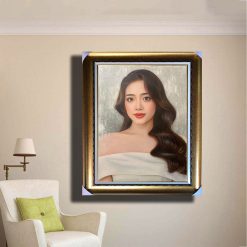 Tranh sơn dầu Chân Dung THH03