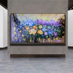 Tranh sơn dầu Hương Sắc Tịnh Hoa THH28