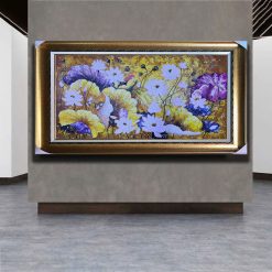 Tranh sơn dầu Liên Hoa Phú Quý THH07