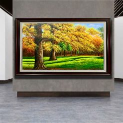 Tranh sơn dầu Phong Cảnh Mùa Thu THH08