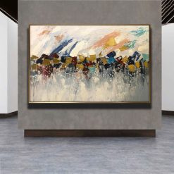 Tranh sơn dầu Sắc Màu Giai Điệu THH18