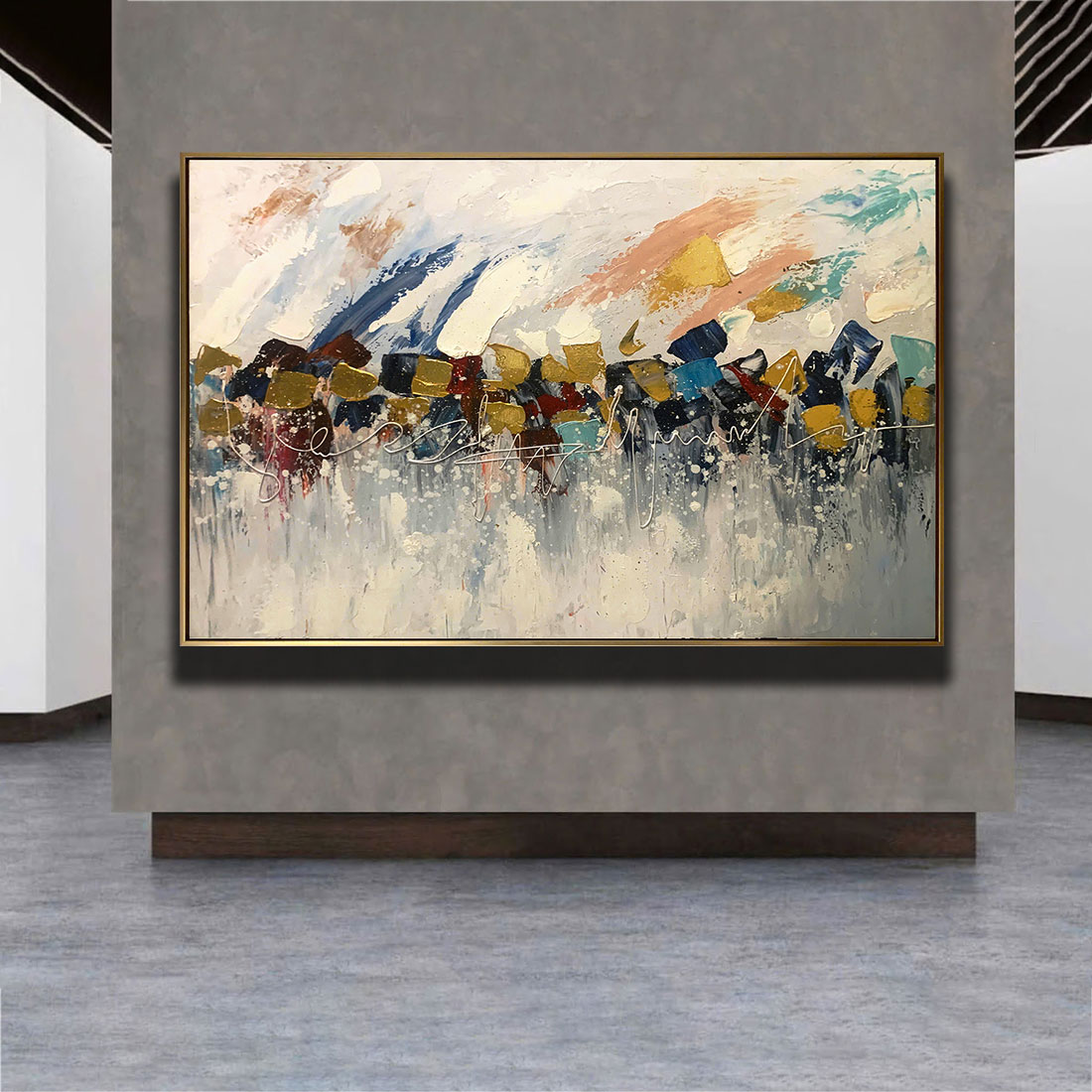 Tranh sơn dầu Sắc Màu Giai Điệu THH18