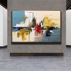 Tranh sơn dầu Trừu Tượng THH14