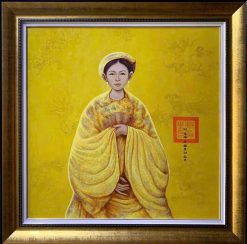 Tranh sơn dầu Chân Dung