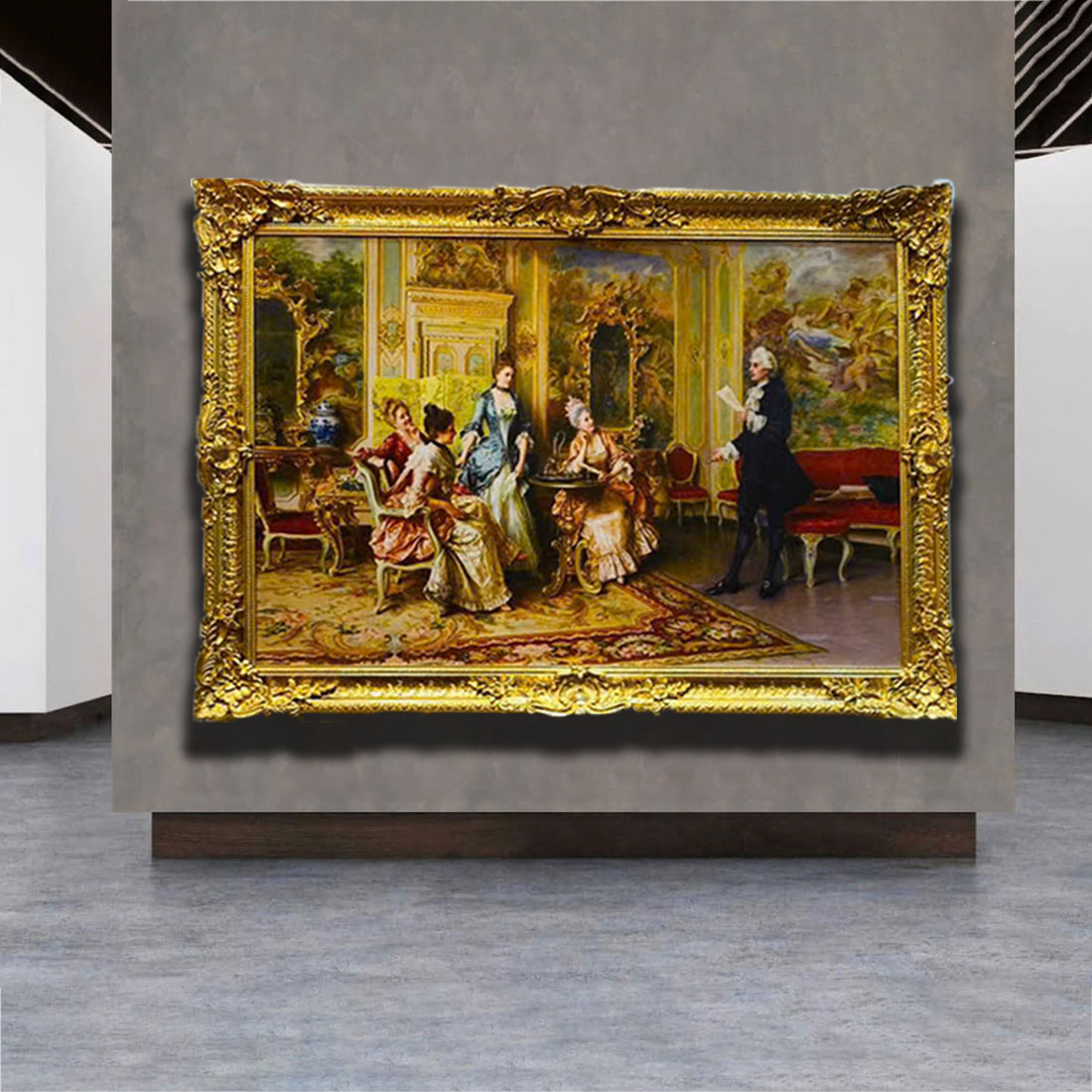 Tranh sơn dầu Dạ Khúc Quý Tộc THH67